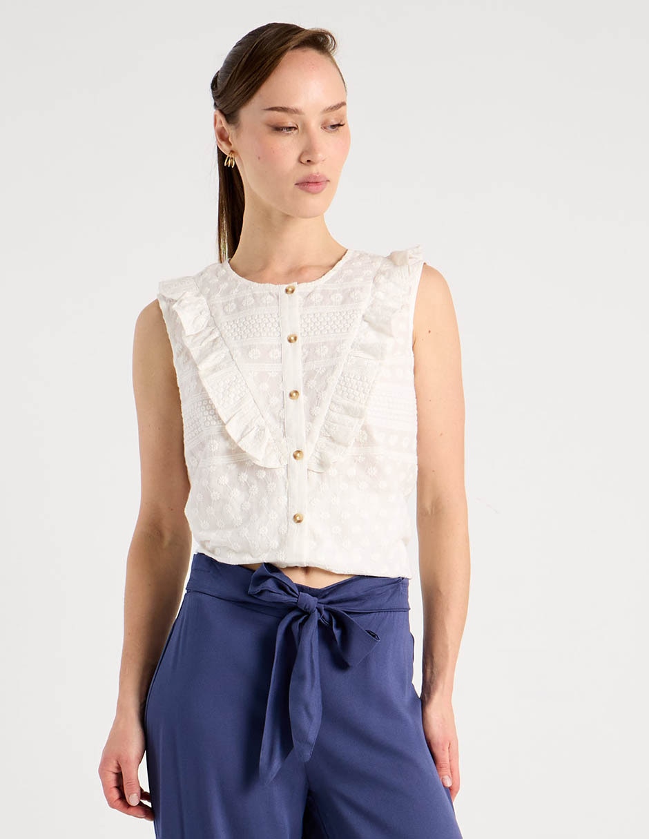Blusa sin manga para mujer Blusa sin manga para mujer