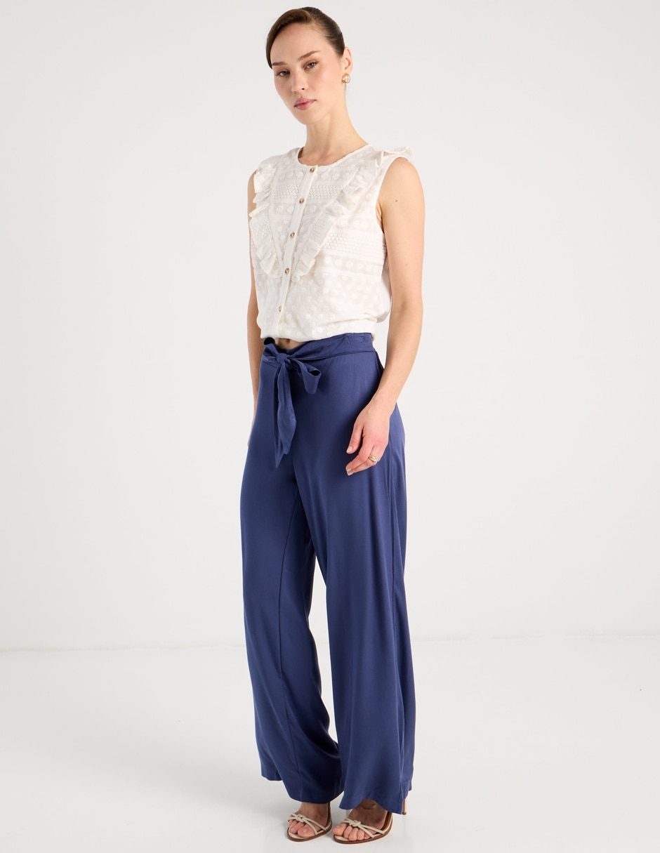Blusa sin manga para mujer 3