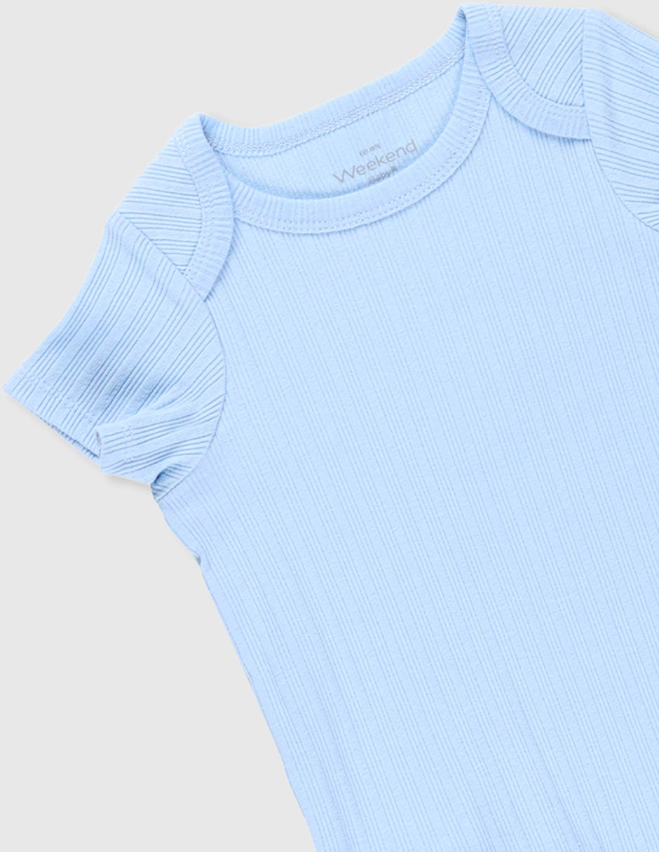 Conjunto pañalero de algodón 7