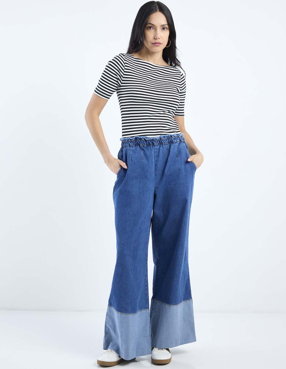 Jeans wide leg para mujer 5