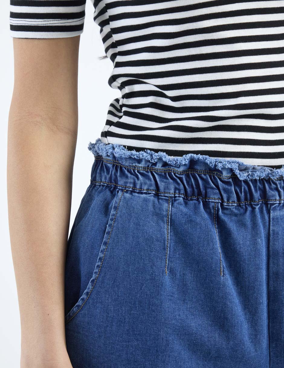 Jeans wide leg para mujer