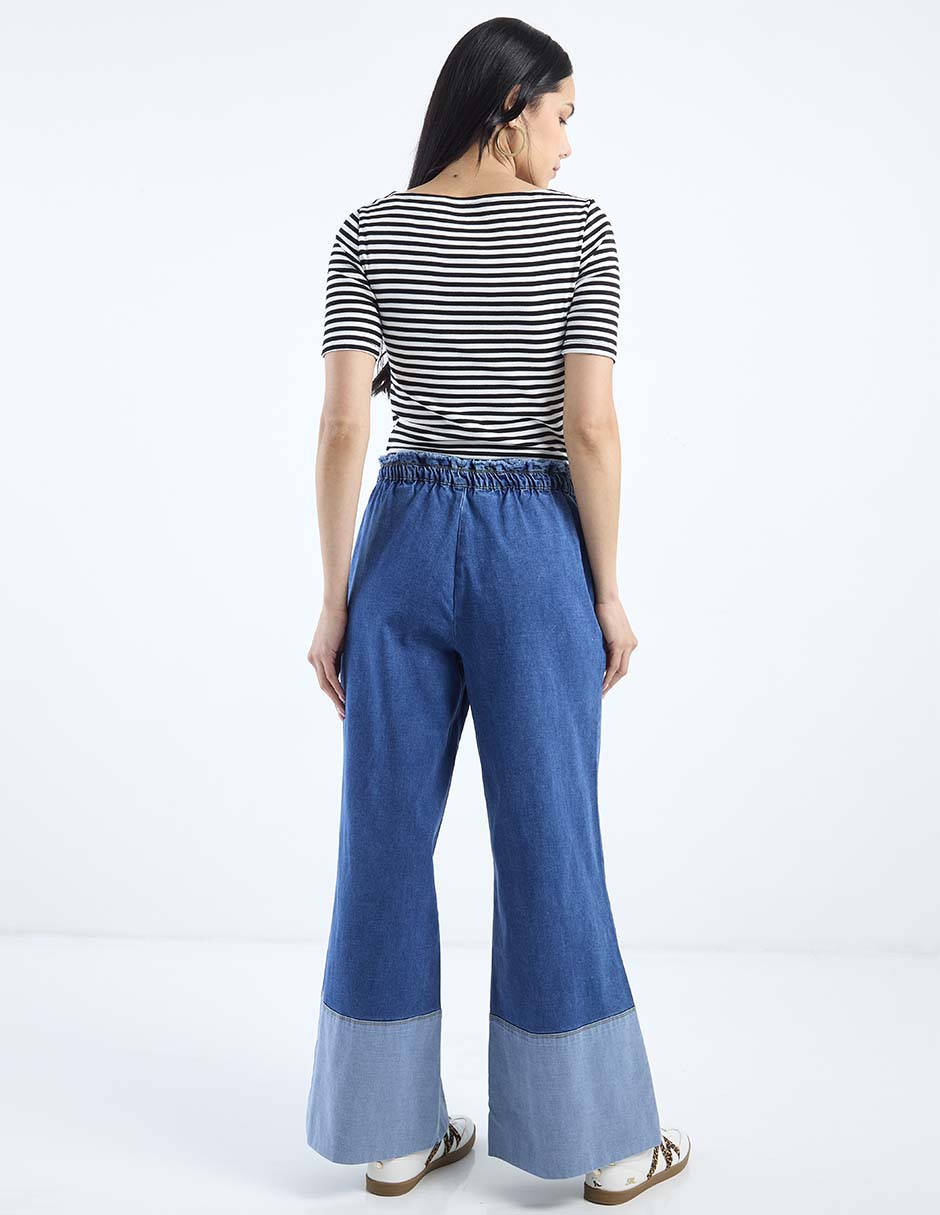 Jeans wide leg para mujer 6