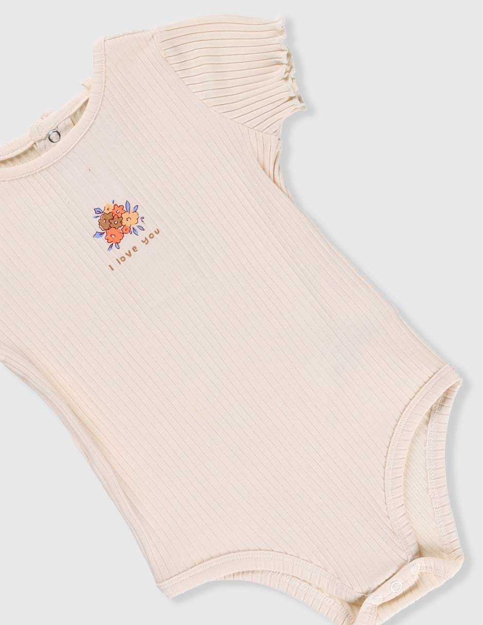 Conjunto de algodón para bebé niña