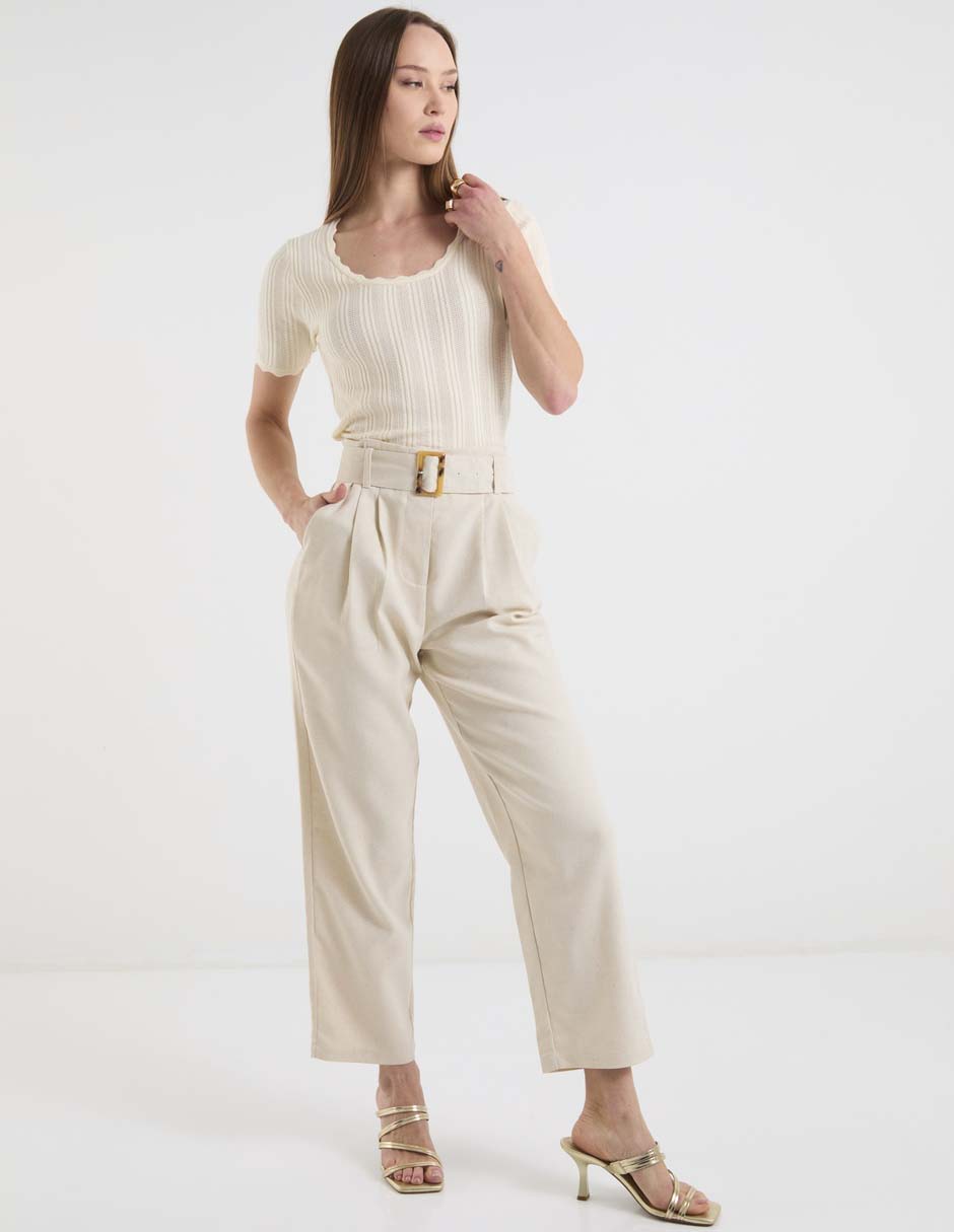 Pantalón straight para mujer