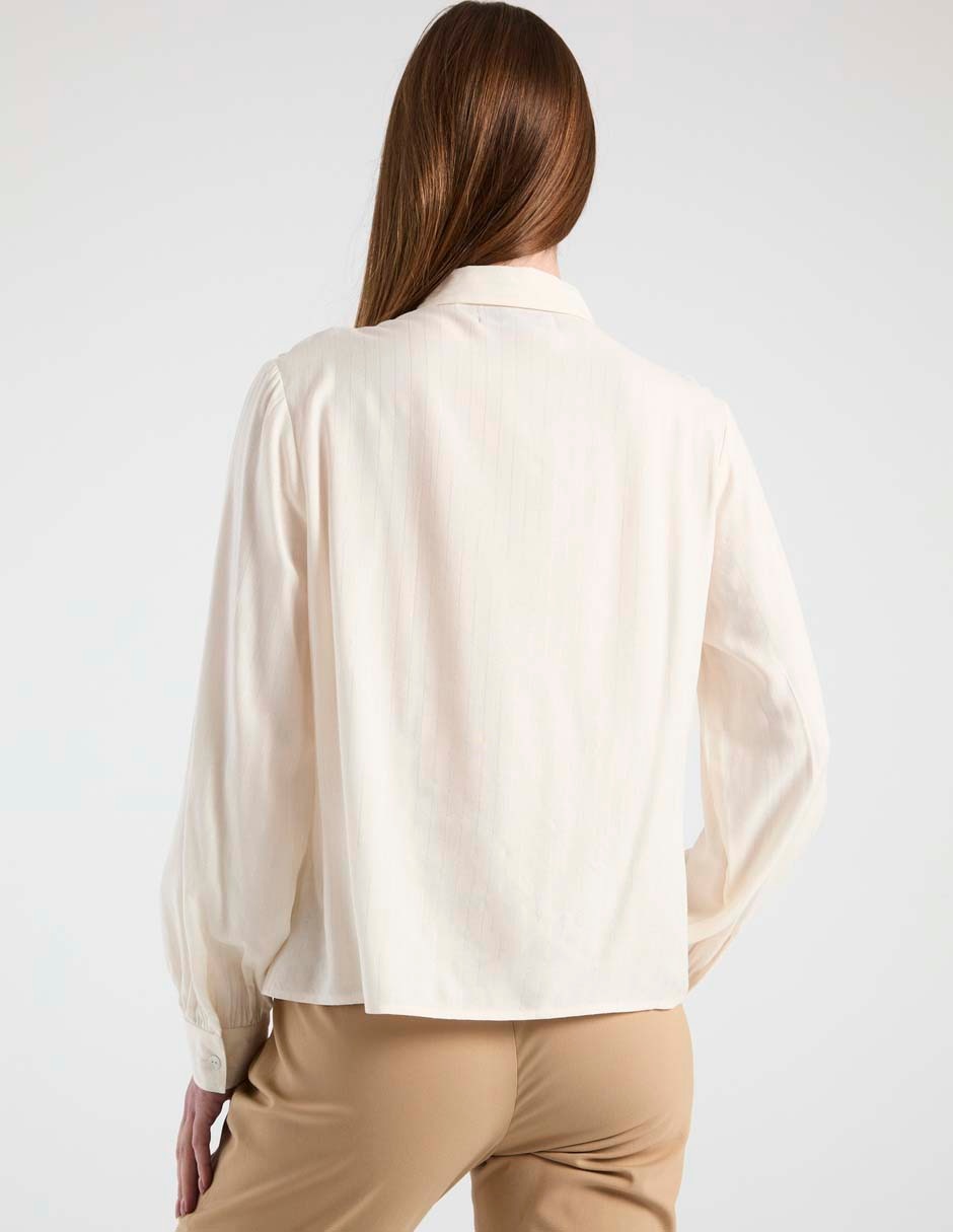 Blusa Week By Weekend manga larga para mujer 5