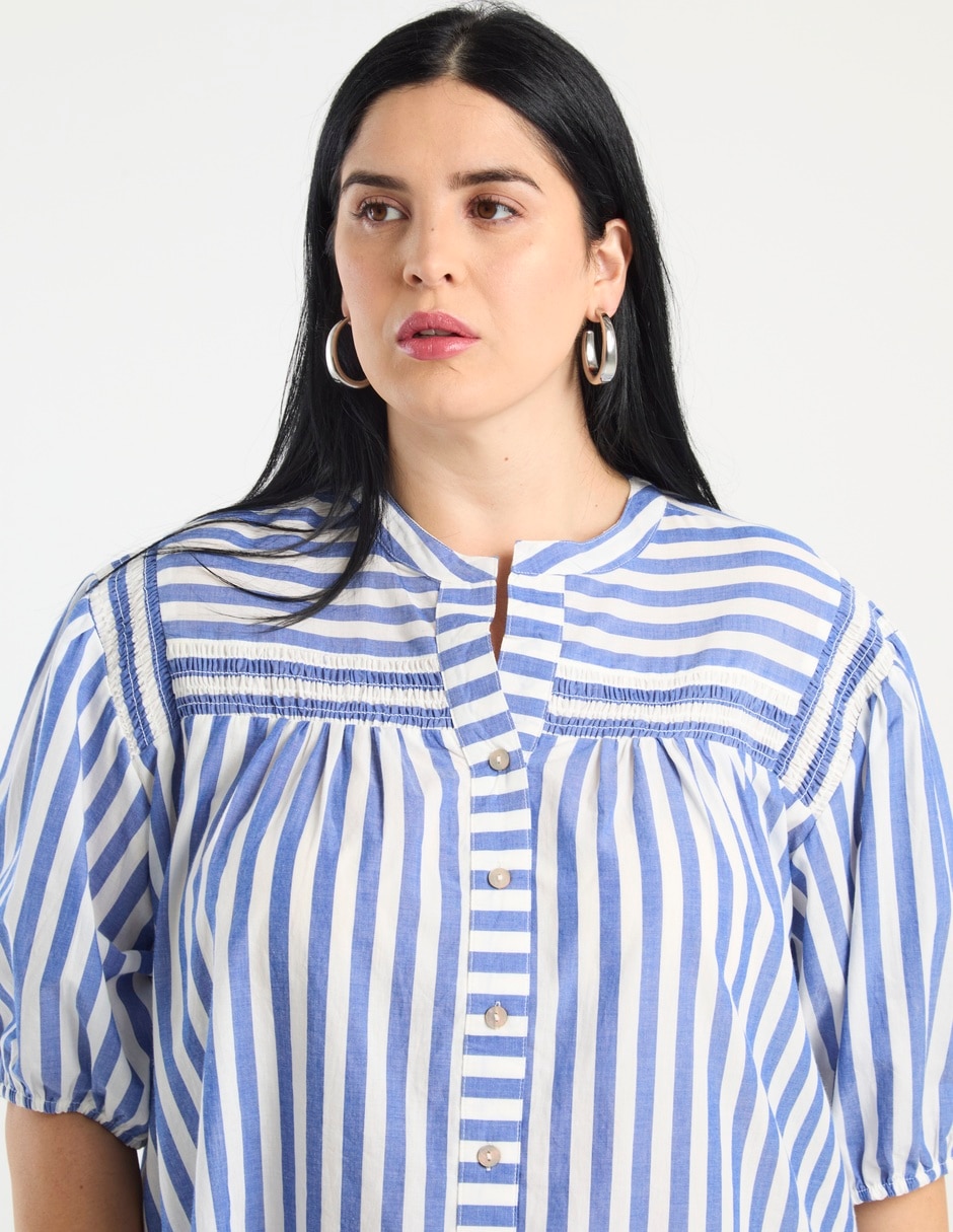 Blusa Weekend Plus manga al codo para mujer
