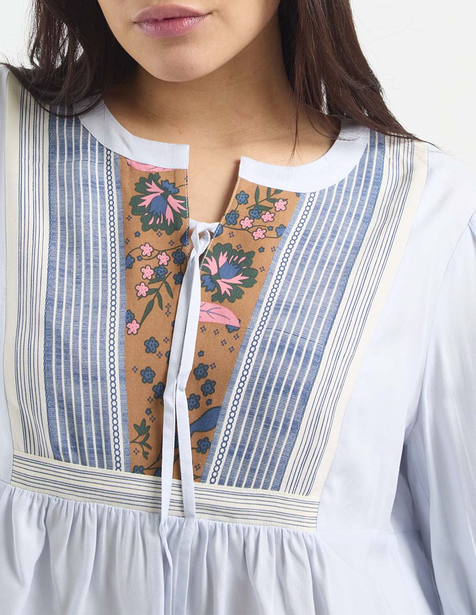 Blusa manga larga para mujer 4