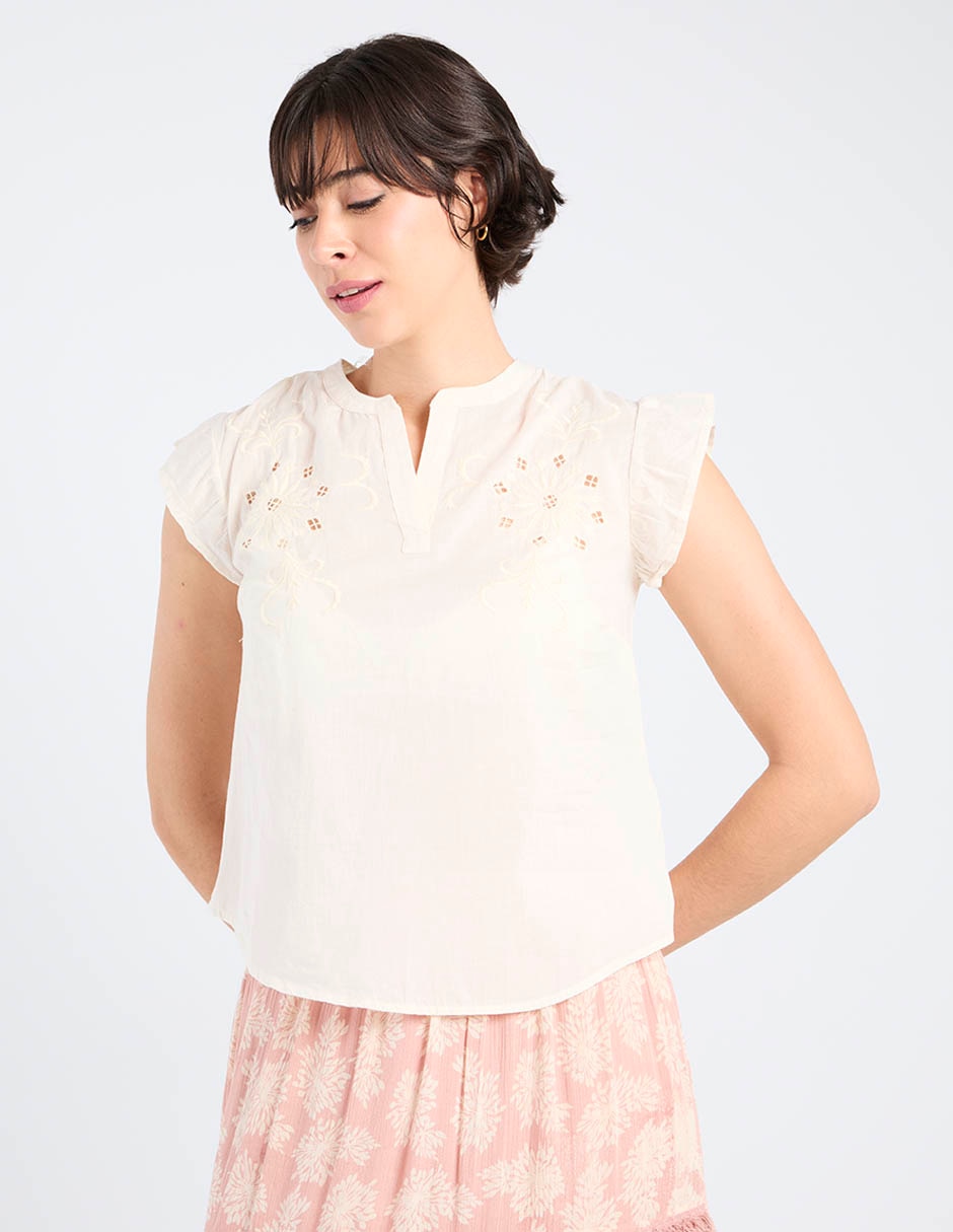 Blusa manga corta para mujer Blusa manga corta para mujer