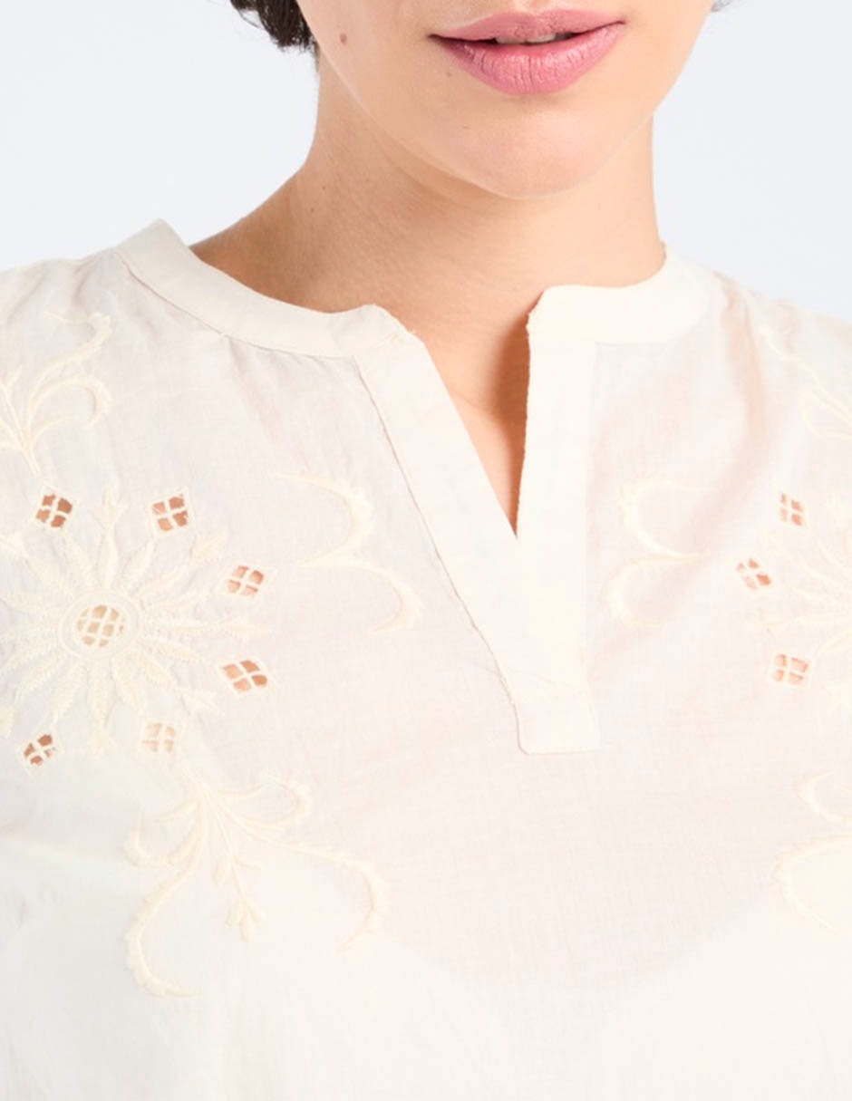 Blusa manga corta para mujer 9