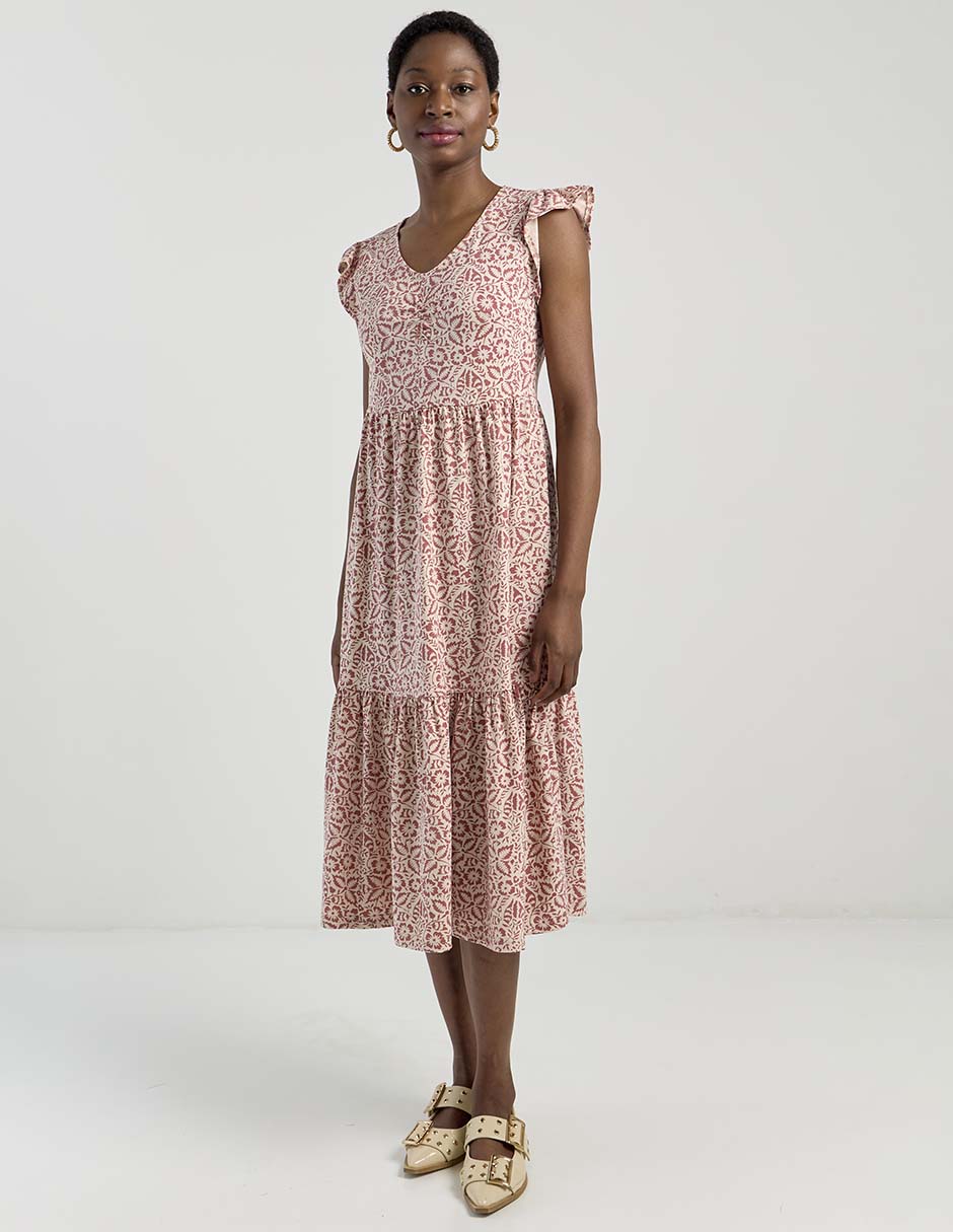 Vestido 3/4 casual para mujer 5