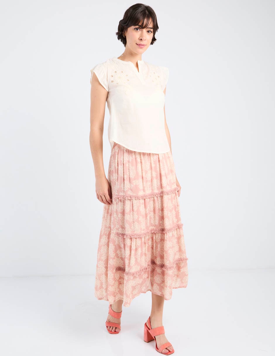 Falda crop Week by Weekend a la cintura