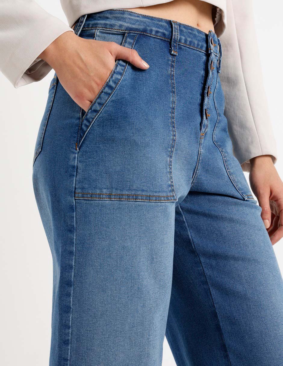 Jeans amplio para mujer 3
