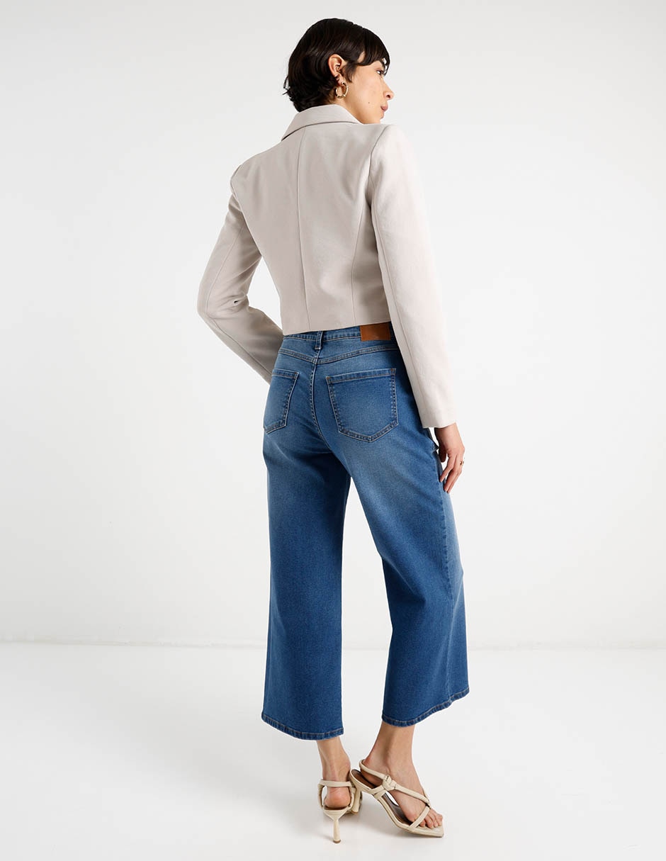 Jeans amplio para mujer 6
