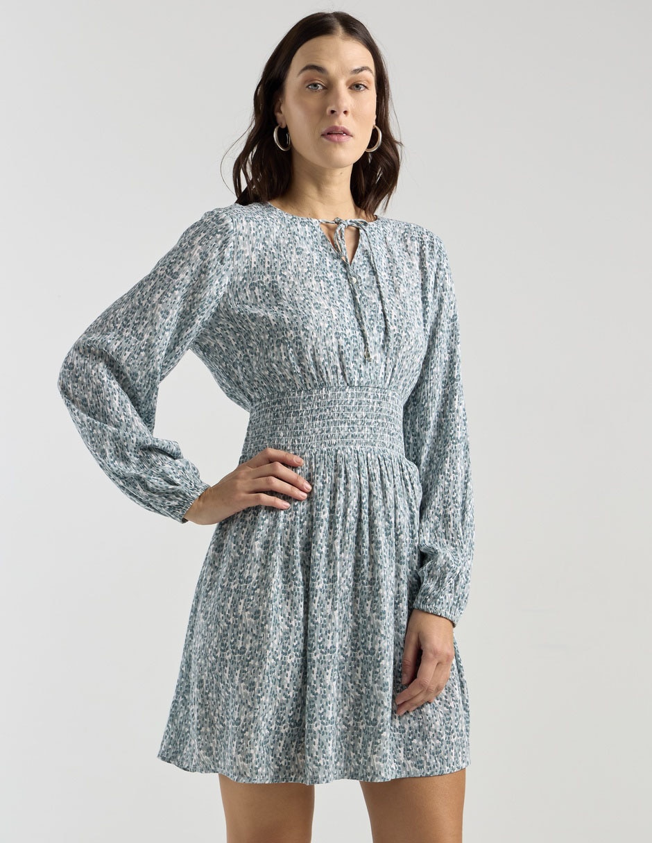 Vestido corto casual para mujer