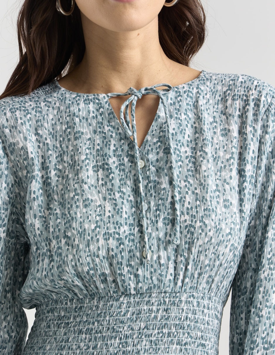 Vestido corto casual para mujer
