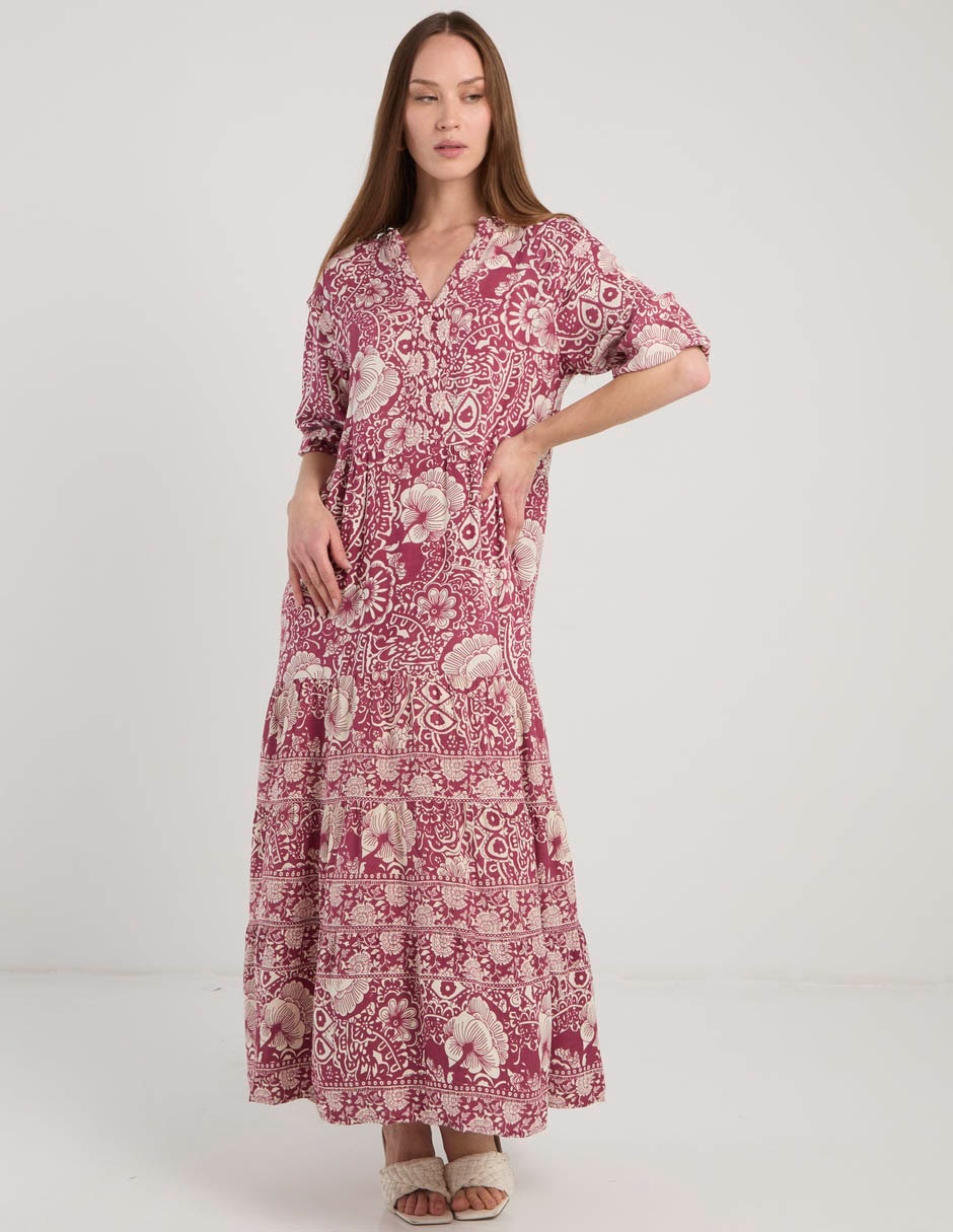 Vestido largo casual para mujer Vestido largo casual para mujer
