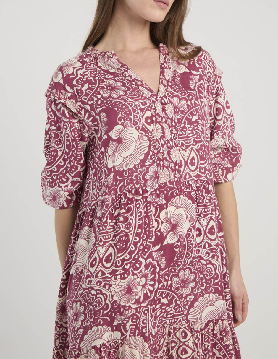Vestido largo casual para mujer