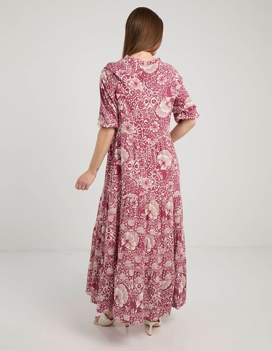 Vestido largo casual para mujer 6