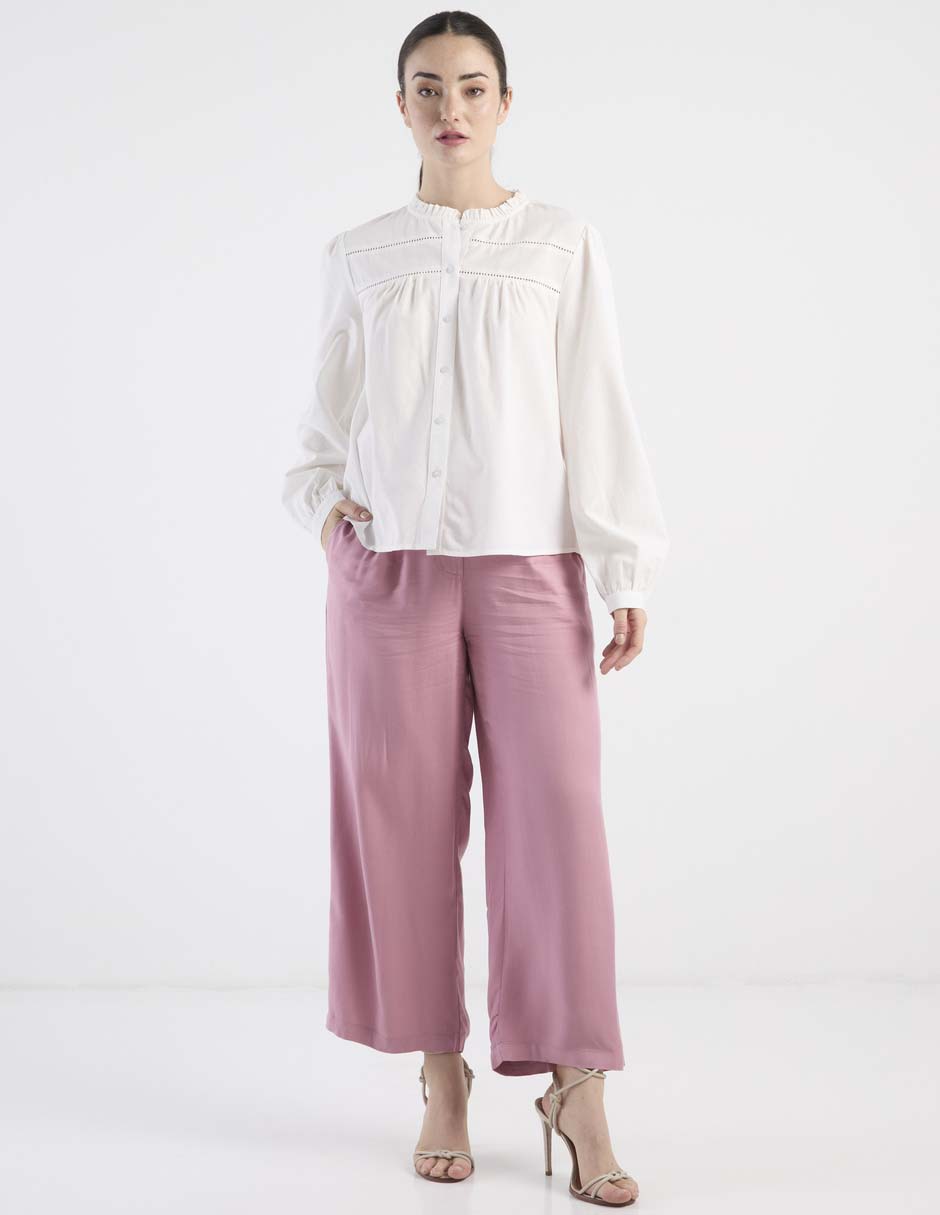 Blusa manga larga para mujer 4