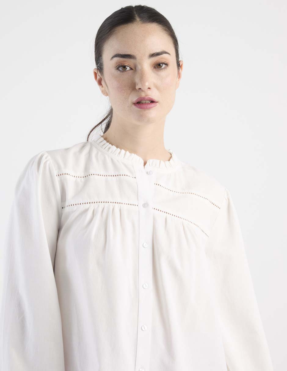 Blusa manga larga para mujer 3