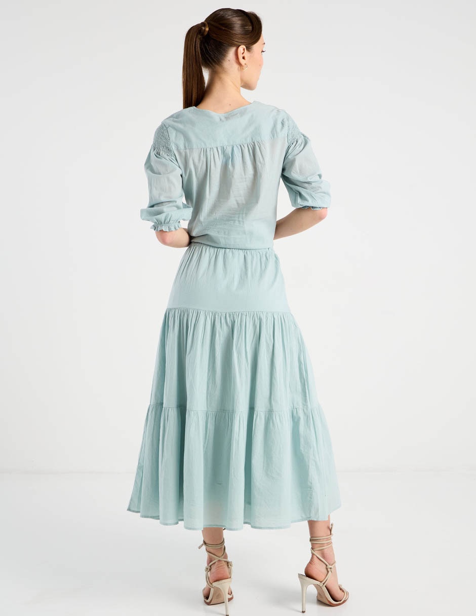Falda crop Week by Weekend a la cintura