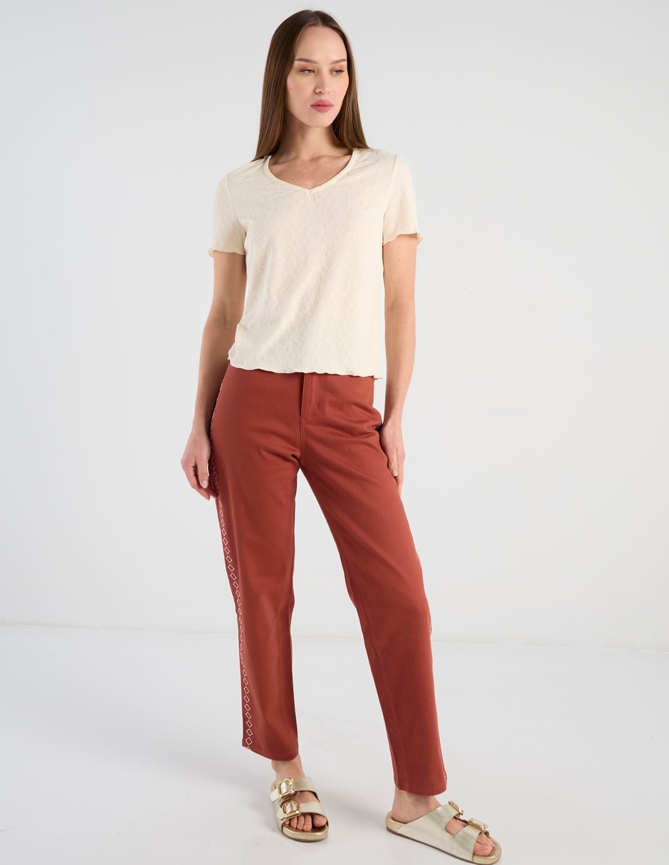 Pantalon recto para mujer 2