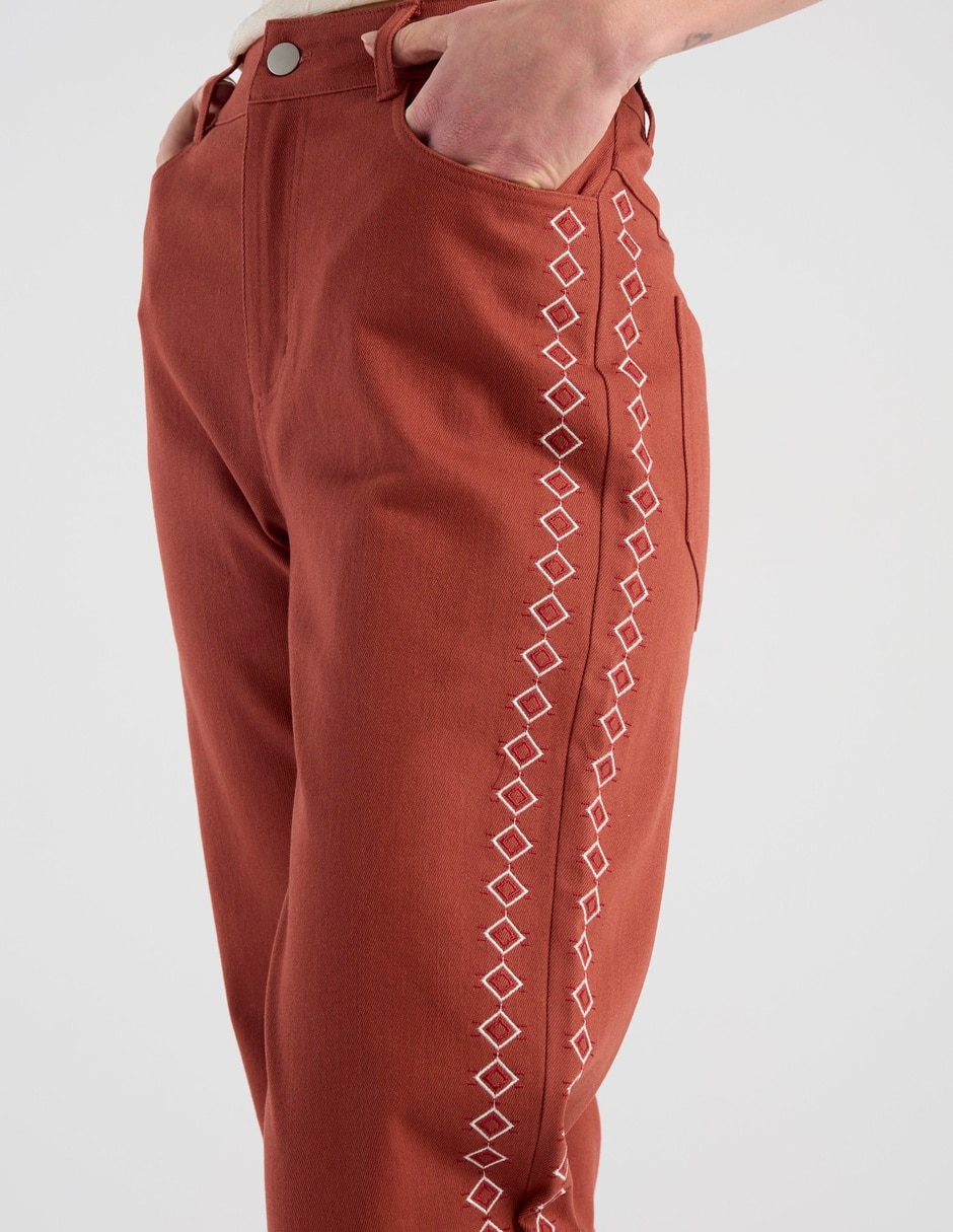 Pantalon recto para mujer 4
