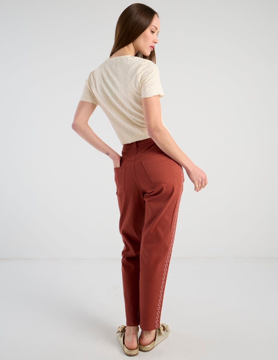 Pantalon recto para mujer 6