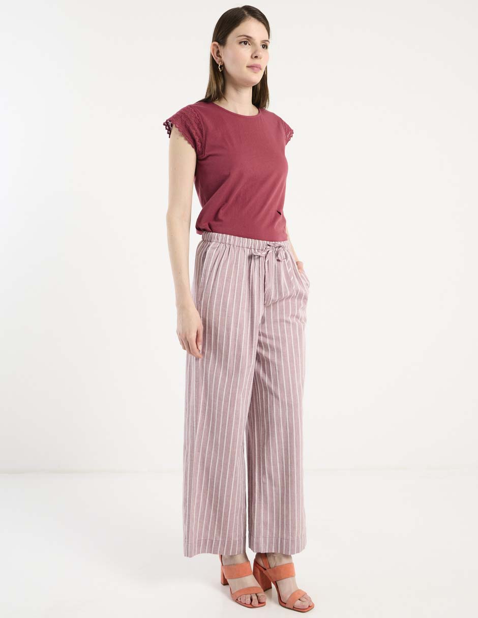Pantalón flare acampanado para mujer 3