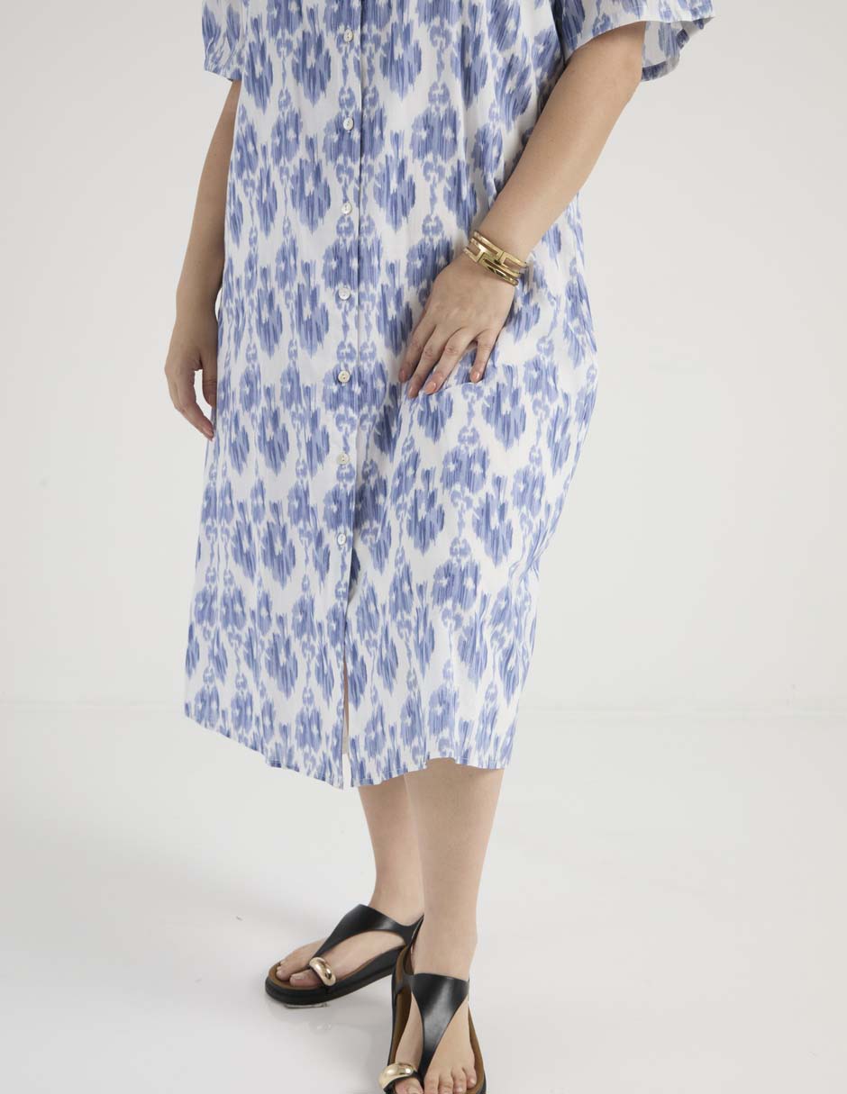 Vestido midi casual para mujer