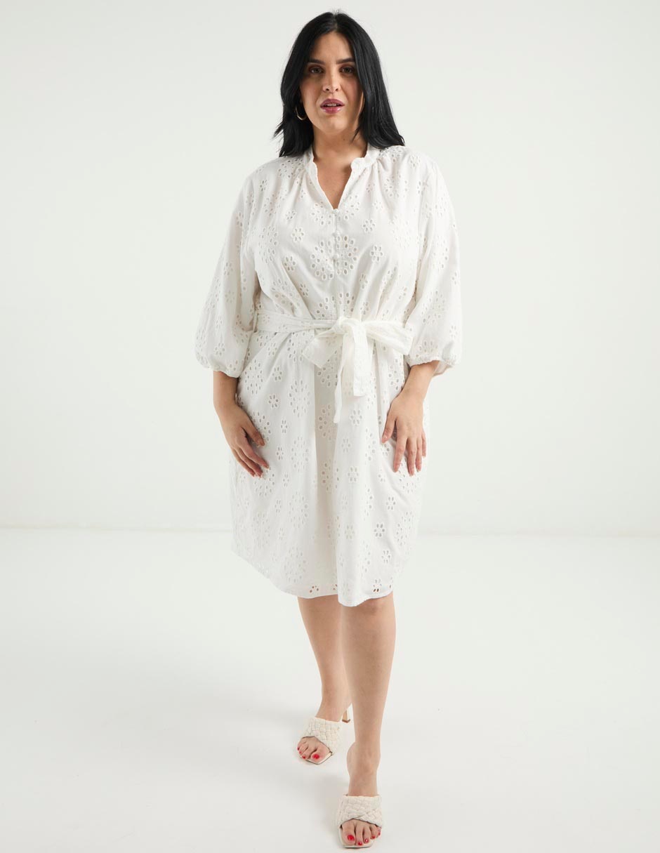 Vestido a la rodilla casual para mujer