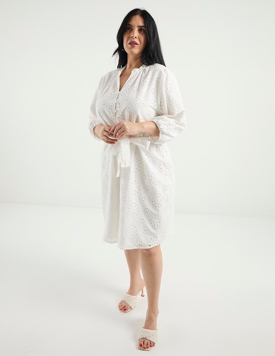 Vestido a la rodilla casual para mujer 3