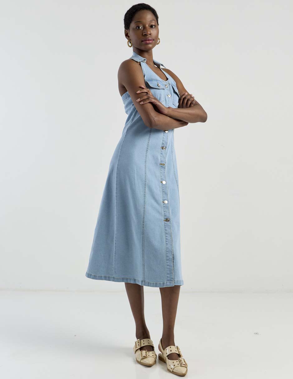 Vestido 3/4 casual para mujer