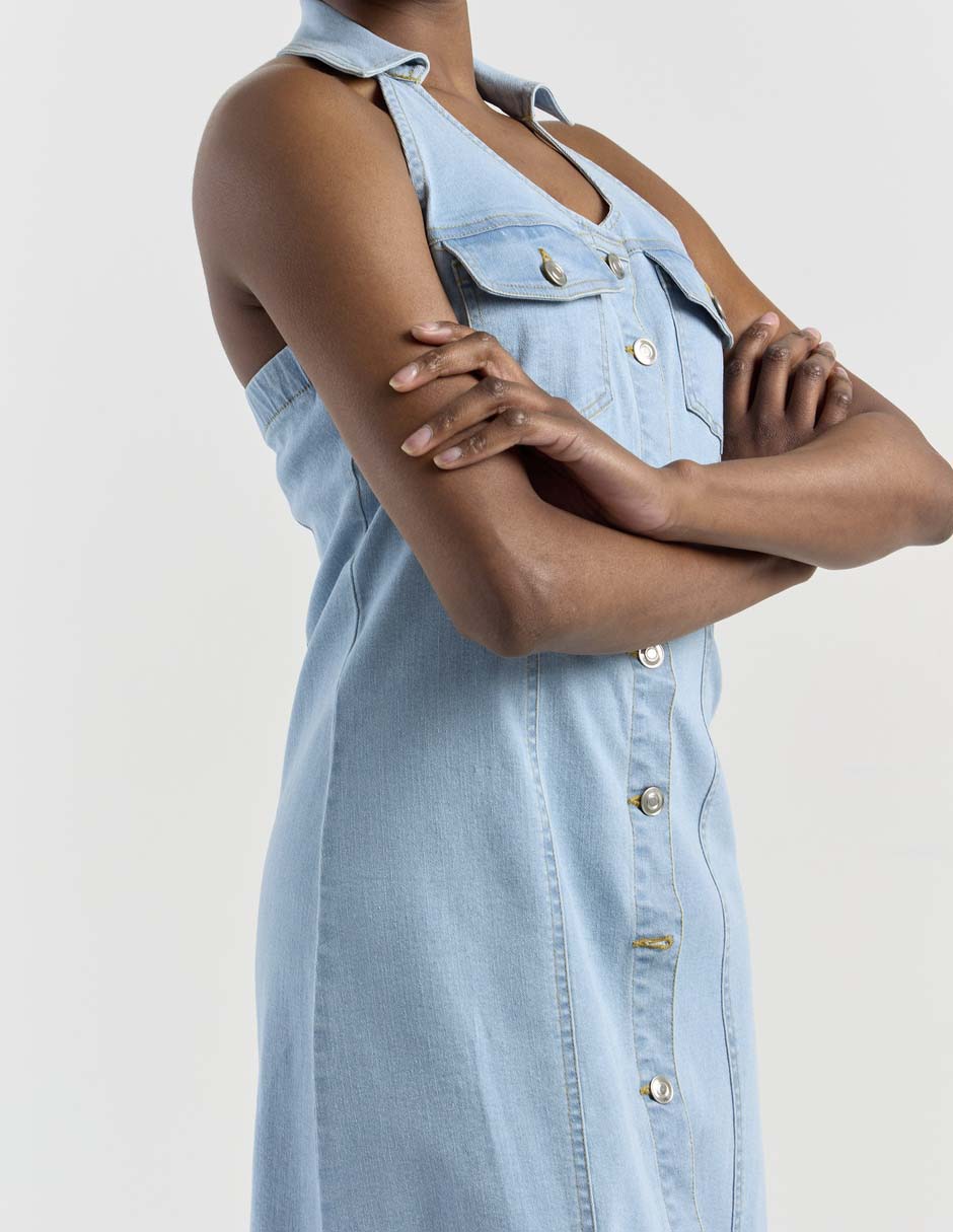 Vestido 3/4 casual para mujer