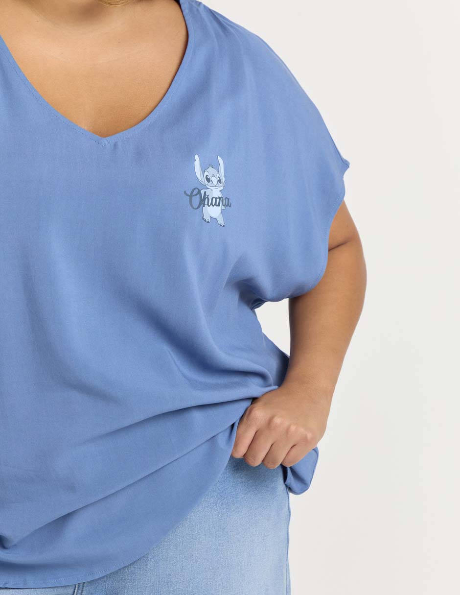 Blusa manga corta para mujer 10