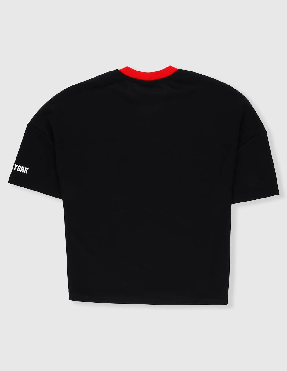 Playera Marvel Dtr Spider-Man manga corta para niño