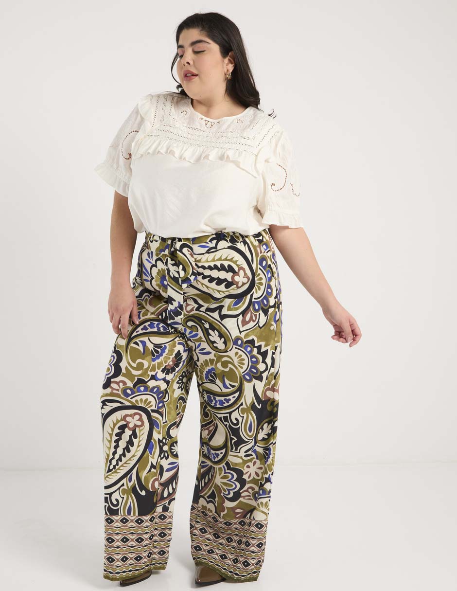 Blusa Weekend Plus manga al codo para mujer