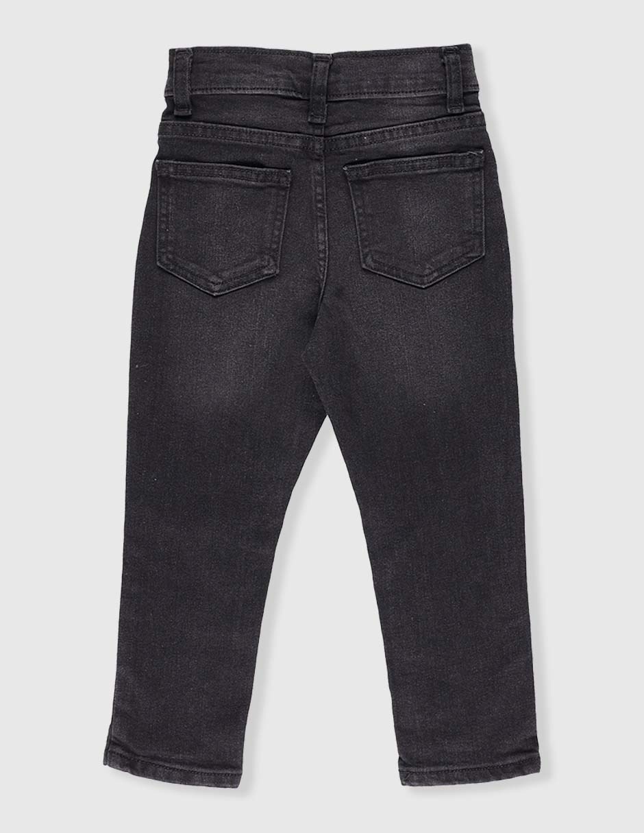 Jeans straight Weekend lavado obscuro para niño