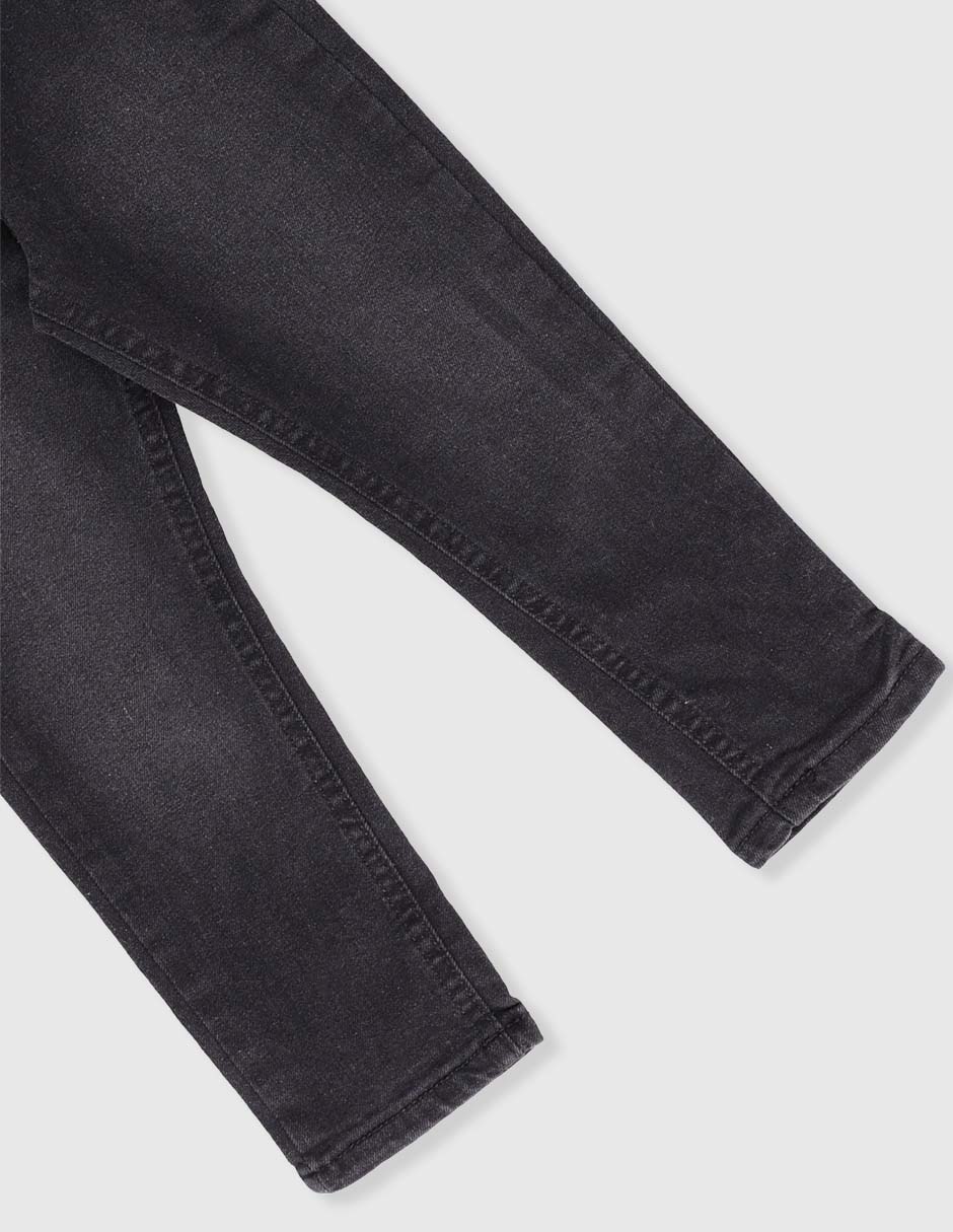 Jeans straight Weekend lavado obscuro para niño