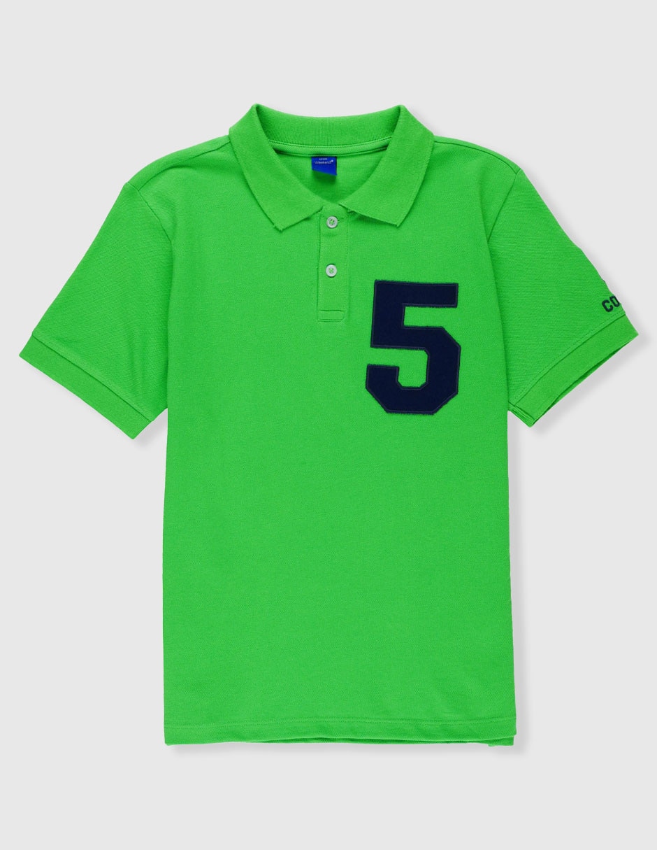 Playera tipo polo de para niño