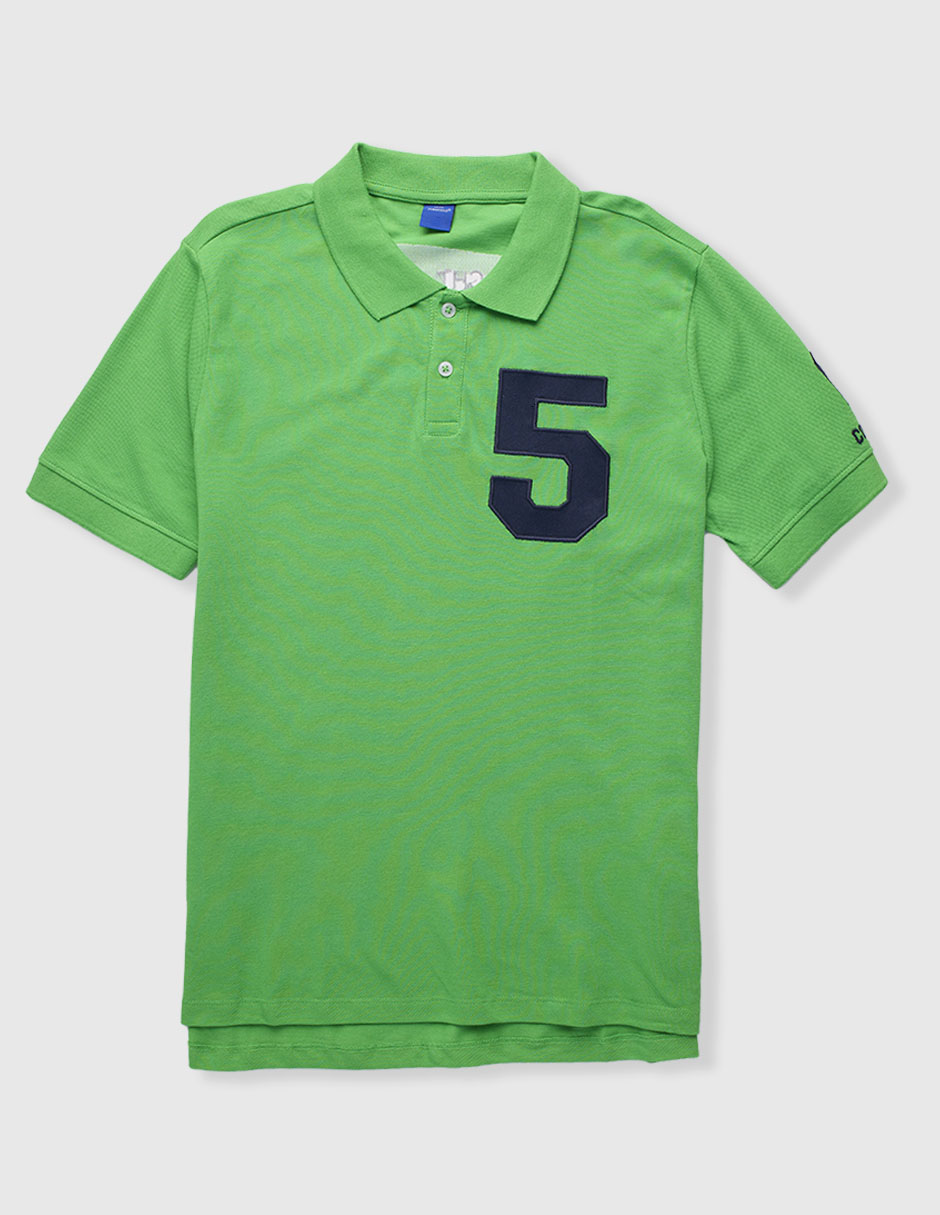 Playera tipo polo para niñao