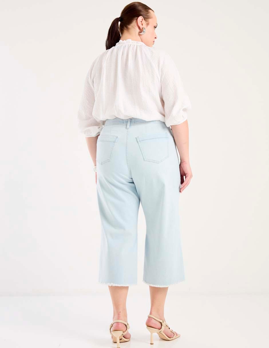 Jeans amplio para mujer 4