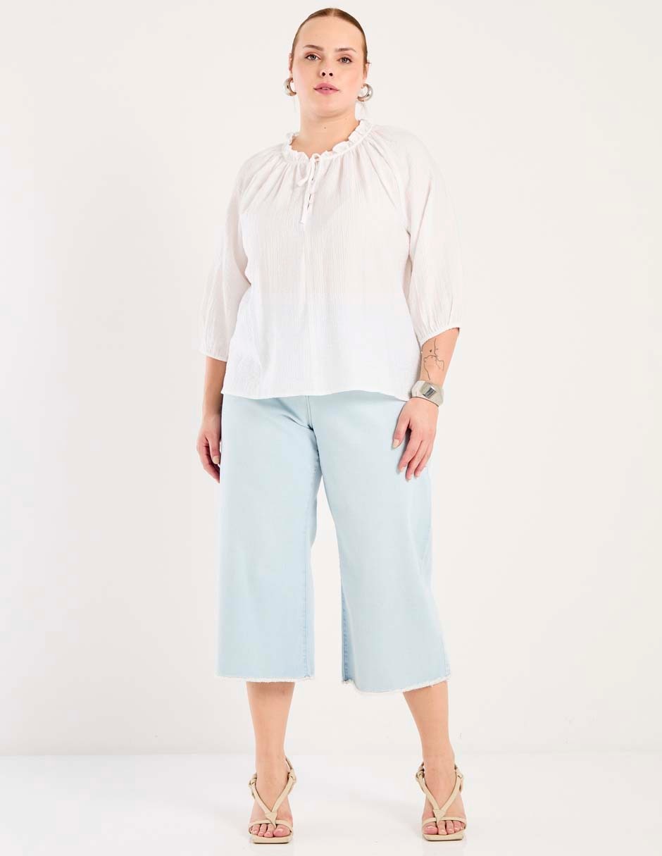 Jeans amplio para mujer 3