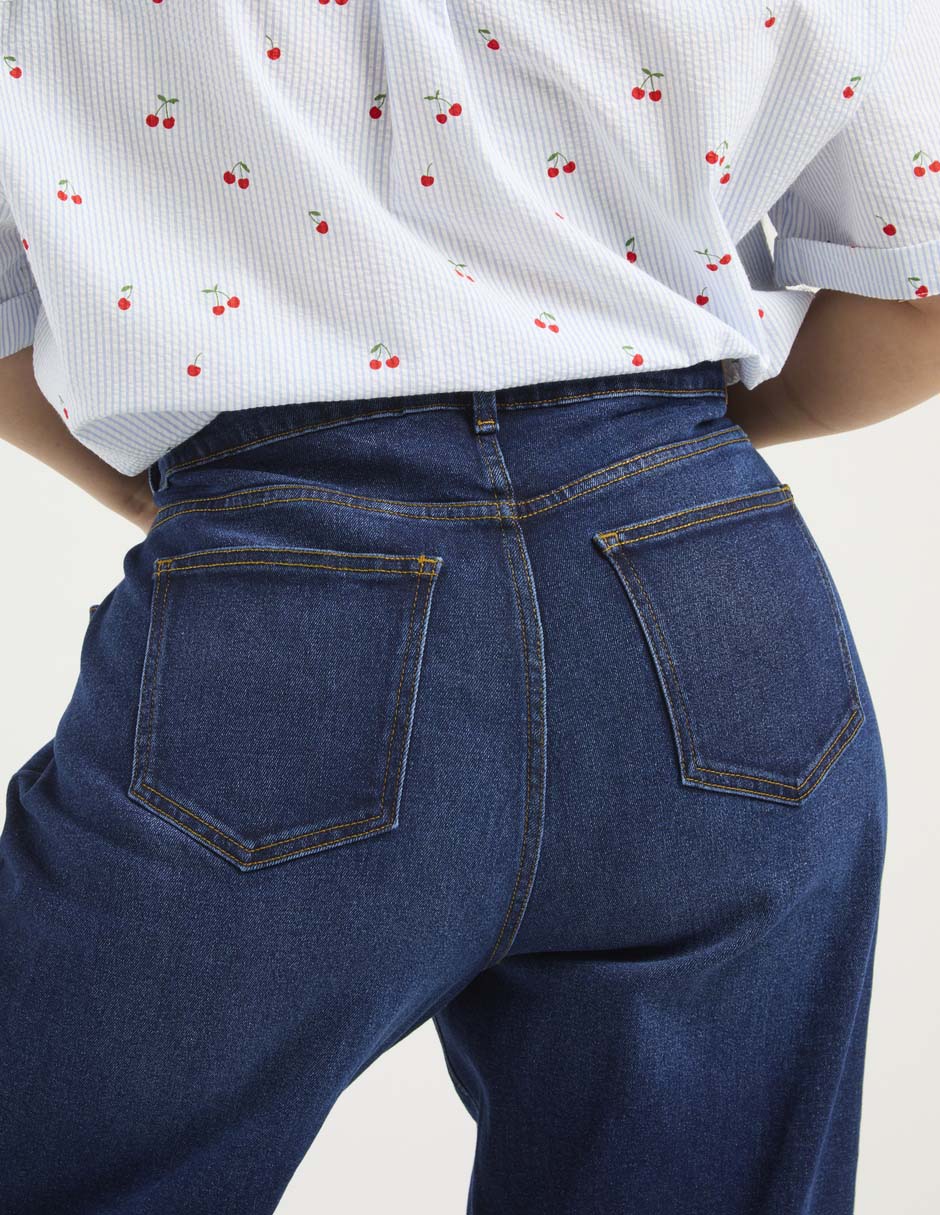 Jeans wide leg Weekend Plus para mujer