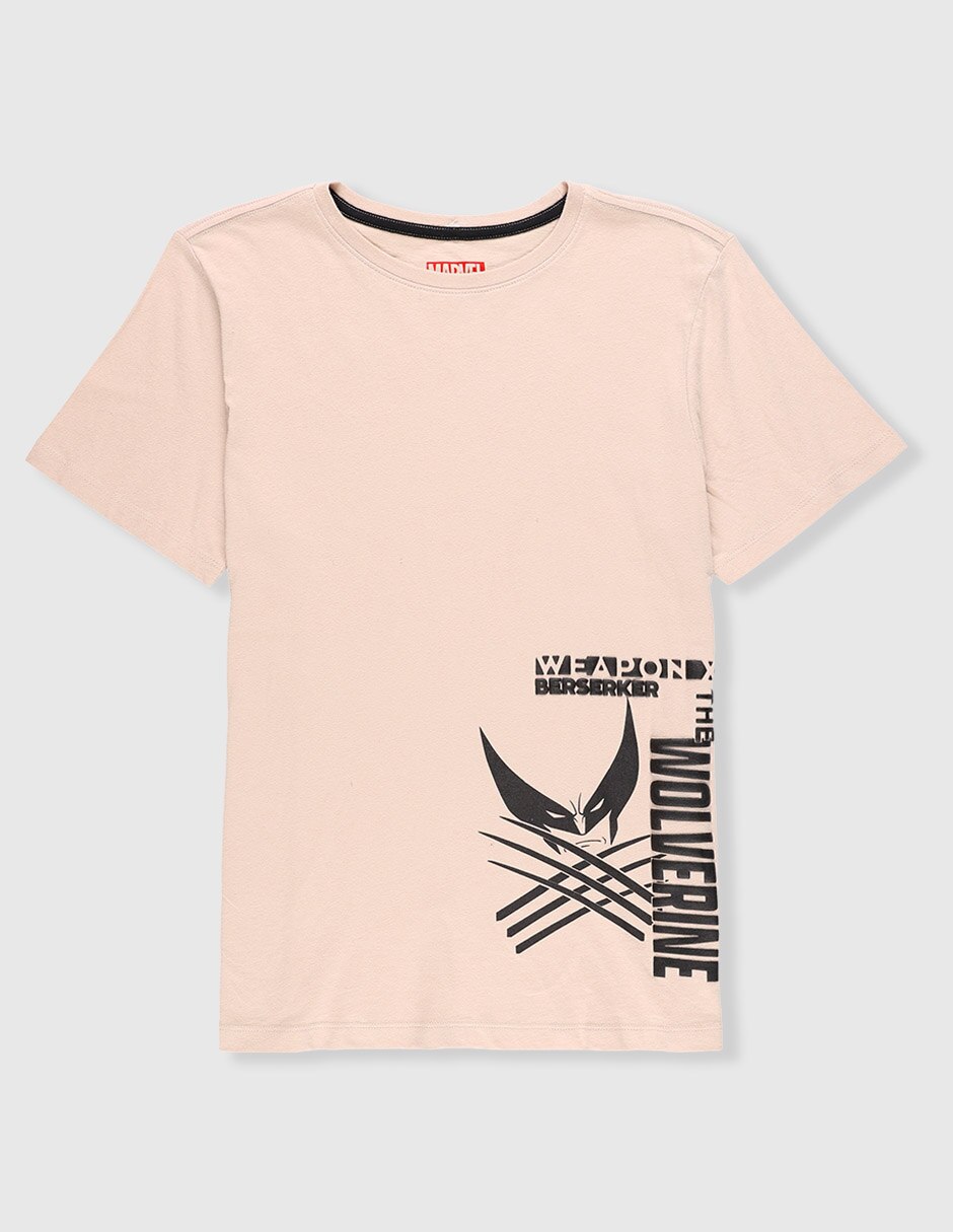 Playera Marvel Dtr manga corta para niño