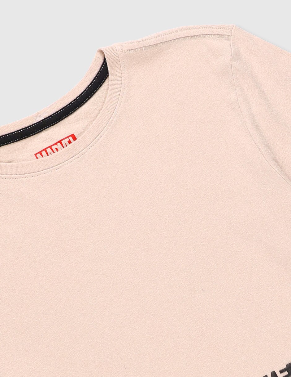 Playera Marvel Dtr manga corta para niño