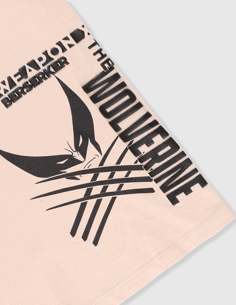 Playera Marvel Dtr manga corta para niño
