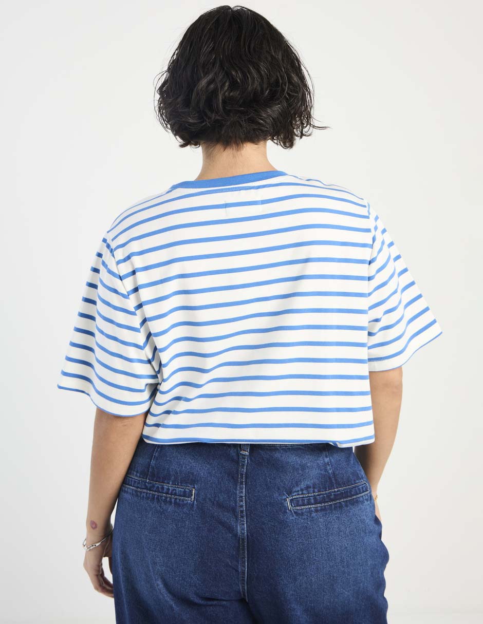 Playera manga corta cuello redondo mujer 5