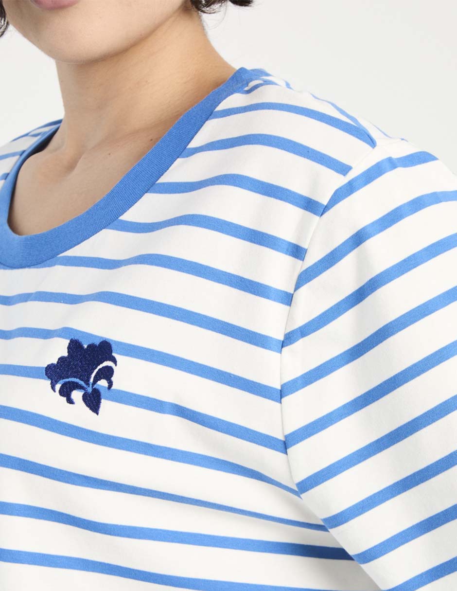 Playera manga corta cuello redondo mujer 3