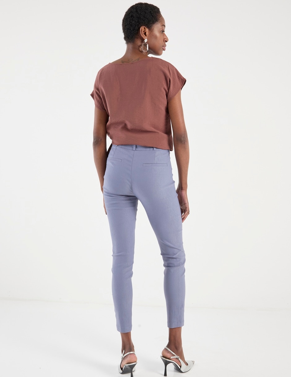 Pantalón chino skinny para mujer 6